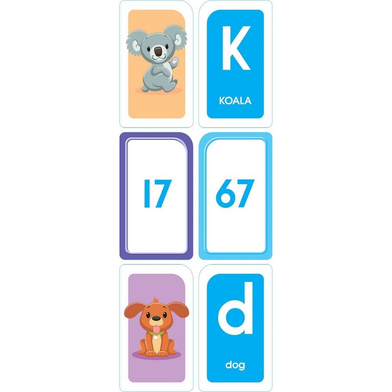 Get Ready Flash Cards Alphabet &#38; Numbers 2pk - Target Exclusive Edition - by School Zone (Paperback), 5 of 6