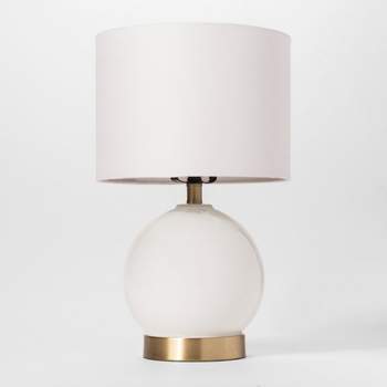 Glass Table Lamp (Includes LED Light Bulb) - Cloud Island™ White