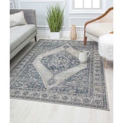 Rugs America Ludlow Transitional Vintage Area Rug