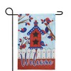 Northlight Patriotic Birds and Birdhouse "Welcome" Outdoor Garden Flag - 18" x 12.5" - 2 of 4