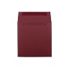 JAM Paper 6 x 6 Square Invitation Envelopes Dark Red 31511296I - 2 of 2