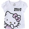 Hello Kitty Sanrio Girls 2 Piece Short Sleeve T-Shirt and Shorts Set for Little and Big Kids - 3 of 4