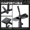SEVOBAL Home Gyms Adjustable Leg Workout Bench with Olympic Weight Posts and Padded Seat for Strength Training, Black, 42.91"*18.9"*6.1" - 4 of 4