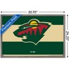 Trends International NHL Minnesota Wild - Logo 21 Framed Wall Poster Prints - 3 of 4