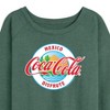 Women's - Coca-Cola - Mexico Disfute Lightweight French Terry Wide Neck Long Sleeve Shirt - 2 of 4