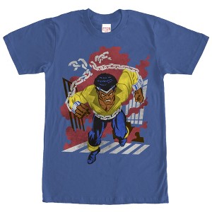 Men's Marvel Power Man Breaks Free T-Shirt - 1 of 4