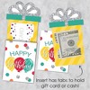 Big Dot of Happiness Back to School - First Day of School Classroom Money  and Gift Card Sleeves - Nifty Gifty Card Holders - Set of 8