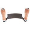 Timber Tuff 5 Inch Ultra Sharp Blade Heavy Duty Steel Curved Draw Shave Tool with 30 Degree Angle and Wood Grip Handles for Building Furniture - 4 of 4