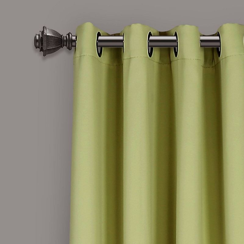 Set of 2 Insulated Grommet Top Blackout Curtain Panels - Lush Décor, 3 of 18