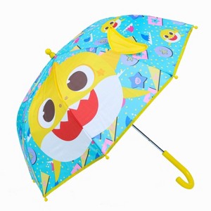 Nickelodeon Baby Shark Stick Umbrella for Kids - Blue/Yellow - 1 of 3