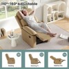 Bencmate Sofas Small Recliner Sofas for Living Room Chair for Adults, Living Room Recliner Adjustable Sofas for Home, Brown,34.2"*32.2"*39.3" - 2 of 4