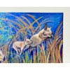 The Pink Picket Fence - Hand-Signed Art Print “Of Flying Pigs” – 20x16 Matted Wall Art – Fine Art Reproduction from Oil Painting by Kallen - 2 of 4