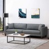 NicBex 101 Inch Morden 3-Seater Sofa Couch with Wood Legs for Living Room,Office,Apartment - 2 of 4