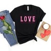 Simply Sage Market Women's Love Never Fails Checkered Short Sleeve Graphic Tee - 3 of 4