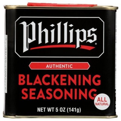 Phillips Blackening Seasoning - 12 pack, 5 oz