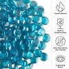Home-Complete 10.47 lbs  .75"  Marble Fire Glass Aqua Blue - 4 of 4