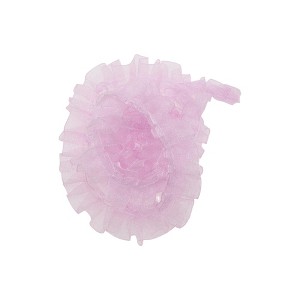 Unique Bargains Ribbon Delicate Sheer Chiffon with Lace & Crinkle Polyester 35.83"x0.59" 1 Pc - 1 of 3