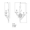 Vaxcel Monterey 2 - Light Sconce in  Autumn Patina - 2 of 4