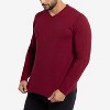 X RAY Men's V-Neck & Henley Long Sleeve T-Shirt - 4 of 4