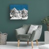Trademark Fine Art Michael Willett Pristine Peaks I Wood Slat Art - 4 of 4