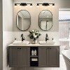 POWLIG Modern Bathroom Vanity Light with Clear Glass Shades, Perfect for Bedroom& Living room - 4 of 4