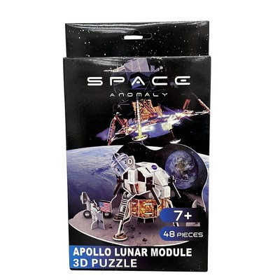 NASA Space Anomaly Apollo Lunar Module 48 Pieces 3D Puzzle for Aged 7+ Kids