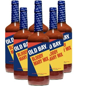 George’s Beverage Company Old Bay Mix - 1L Bottle - Gluten Free, All Natural Mixer - 1 of 2