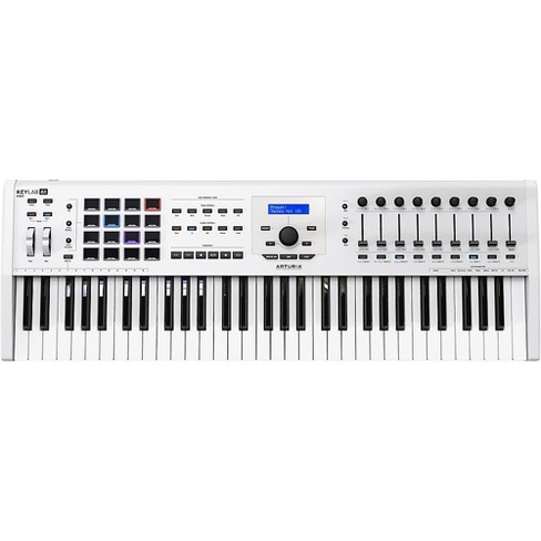 Arturia KeyLab 61 MKII Keyboard Controller White