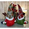 Santa's Workshop Inc. 18" Sitting Reindeer Gnomes, Set of 2 - 4 of 4