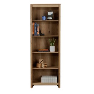 GDFStudio Brenton 70"H Wood Narrow Bookcase with Adjustable Shelf - 1 of 4