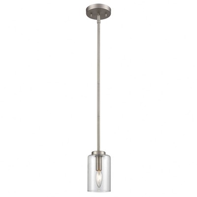 Thomas Lighting West End 1 - Light Pendant in  Brushed Nickel