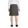 Lands' End Lands' End School Uniform Kids Poly-Cotton Tab Front Skirt Top of Knee - 4 of 4