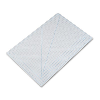 X-ACTO Self-Healing Cutting Mat Nonslip Bottom 1" Grid 24 x 36 Gray X7763