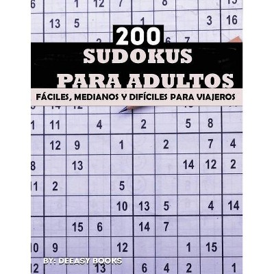 Puzzles de Sudoku para adultos - by  Deeasy Books (Paperback)