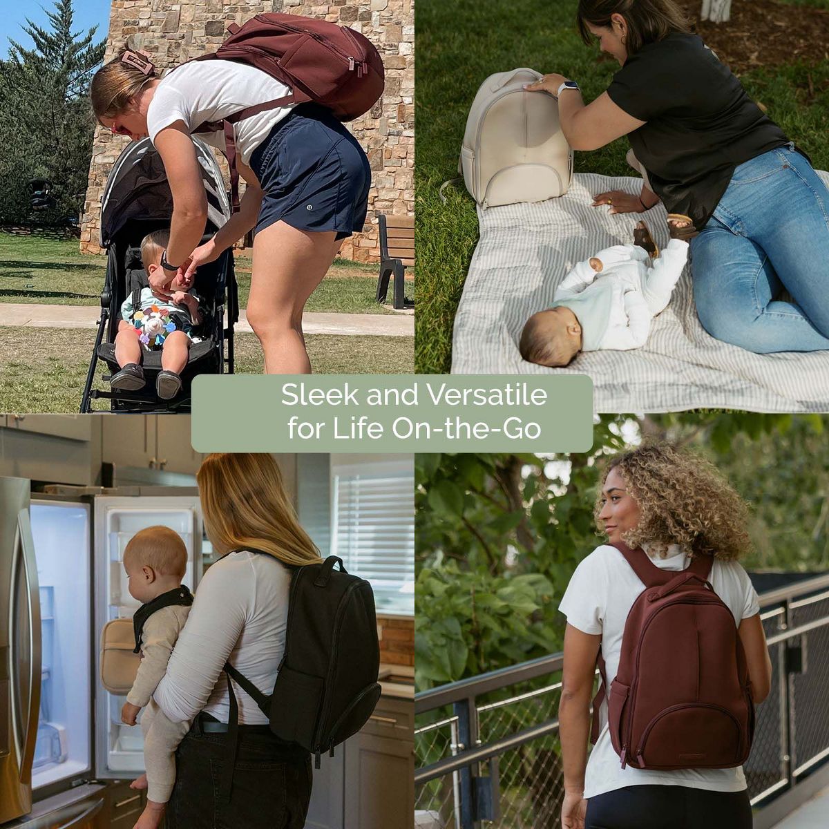 Parker Baby Co. Drift Neoprene Lite Diaper Backpack - thumbnail 5