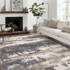 Abynow Rustic Textures Abstract Modern Indoor Area Rug - 4 of 4