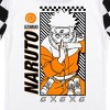 Naruto Classic Naruto Uzumaki Youth Boy's Black & White Checkered Short Sleeve Shirt & Sleep Pants Set - 3 of 4