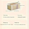 Racxily 6-Pack Stackable Steel Frame Closet Storage Boxes, Transparent Foldable PVC Organizer, Waterproof & Washable - 4 of 4