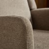 Okak Modern Accent Chair with Comfy Upholstery 1pc Solid Wood Stylish High Back Single Sofa for Living Room Bedroom Reading Room - 4 of 4