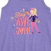 JoJo Siwa Stay Awesome Graphic Sleeveless Aline Dress - Purple - 4T - 2 of 2