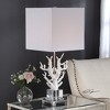 Uttermost Corallo Table Lamp – Realistic White Coral on Crystal Base, Polished Nickel Accents, 29” Height - 2 of 4