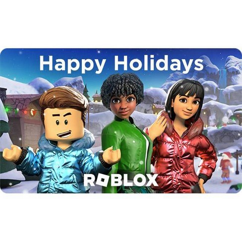 Roblox Gift Card in a Hand Over Gift Cards Background Editorial