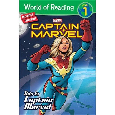 This Is Captain Marvel -  (World of Reading) (Paperback)