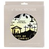 Dicksons Life of Christ Sunrise Silhouette 6 inch Glass Sun Catcher with Suction Cup - 2 of 2