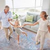 Kumasinova Multicolored Area Rug, Non-Slip Low-Pile Living Room Rug, Boho Washable Rugs, Stain-Resistant Door Mat, Kids & Pets Friendly - 3 of 4