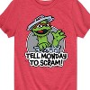 Boys' - Sesame Street - Tell Monday To Scram Short Sleeve Graphic T-Shirt - 2 of 4