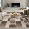 Garvee Large Area Rugs Indoor Machine Washable Runner Rug Modern Geometric Patchwork Carpet Rockwood Collection Rugs for Living Room Bedroom Office - 3 of 4