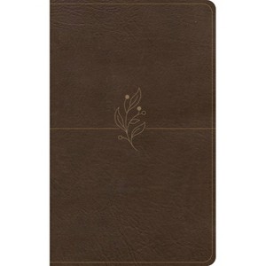 CSB Single-Column Personal Size Bible, Digital Study Edition, Brown Leathertouch - by  Csb Bibles by Holman (Leather Bound) - 1 of 1