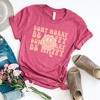 Simply Sage Market Women's Don't Worry Be Happy Smiley Face Short Sleeve Graphic Tee - 3 of 4
