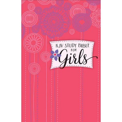 Study Bible for Girls-KJV - by  Larry Richards (Hardcover)